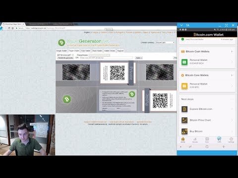 how to make a paper bitcoin wallet