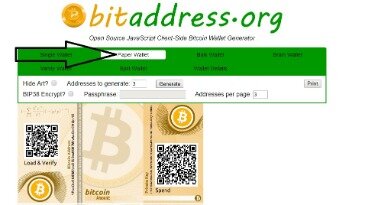 how to make a bitcoin paper wallet